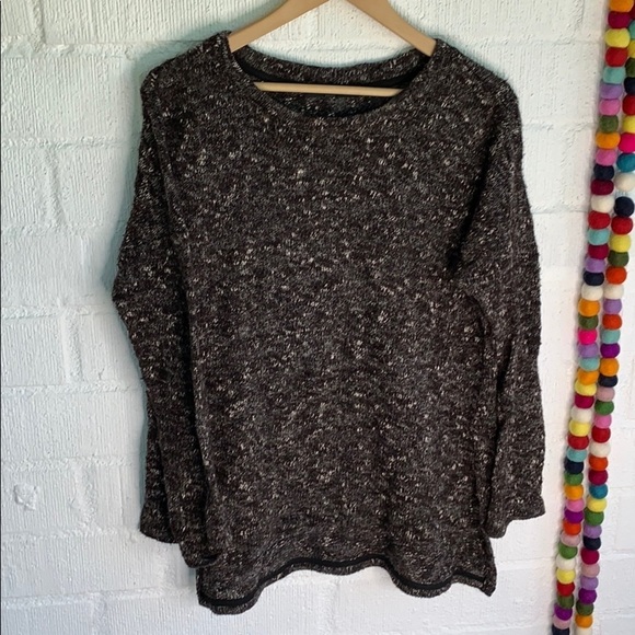 Sanctuary Sweaters - Sanctuary Speckled Knit Wool Blend Long Sleeve Sweater sz S